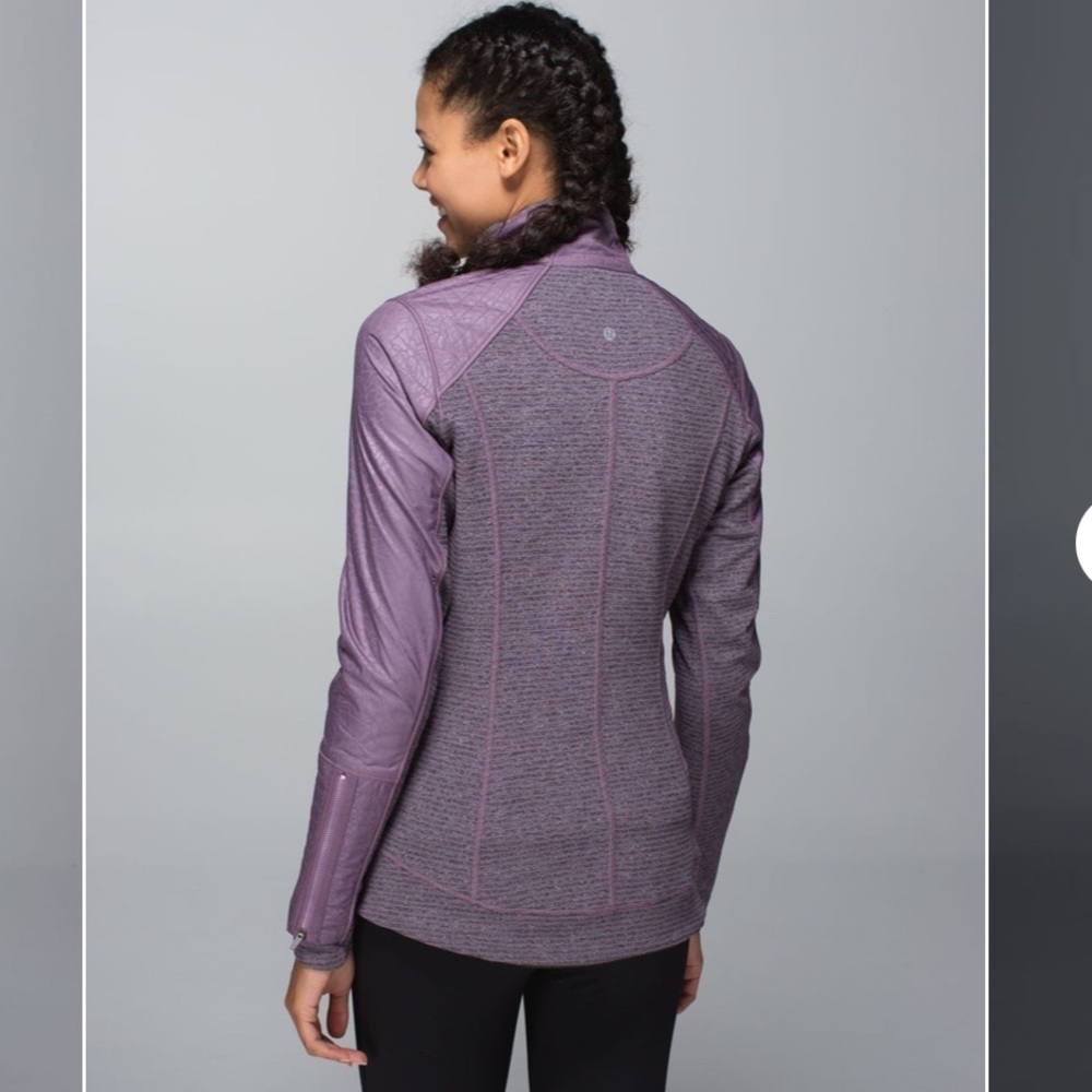 lululemon athletica Rebel Runner jacket Women's Lavender suze8 - Picture 7 of 16